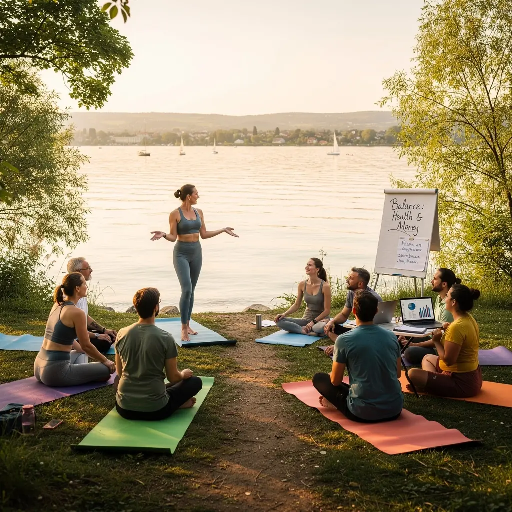 Pénzügyi célok: egy tábla, amely különböző pénzügyi célok listáját mutatja be.