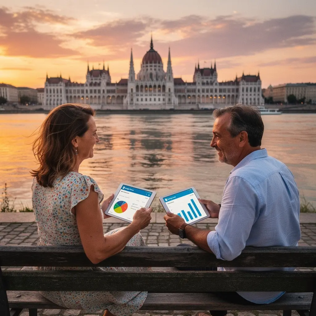 Csoportos pénzügyi tanácsadás, ahol résztvevők megosztják tapasztalataikat.